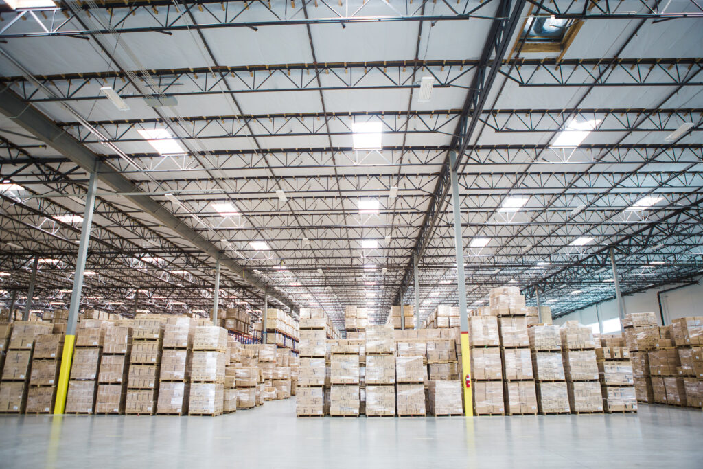 Interior View of Warehouse