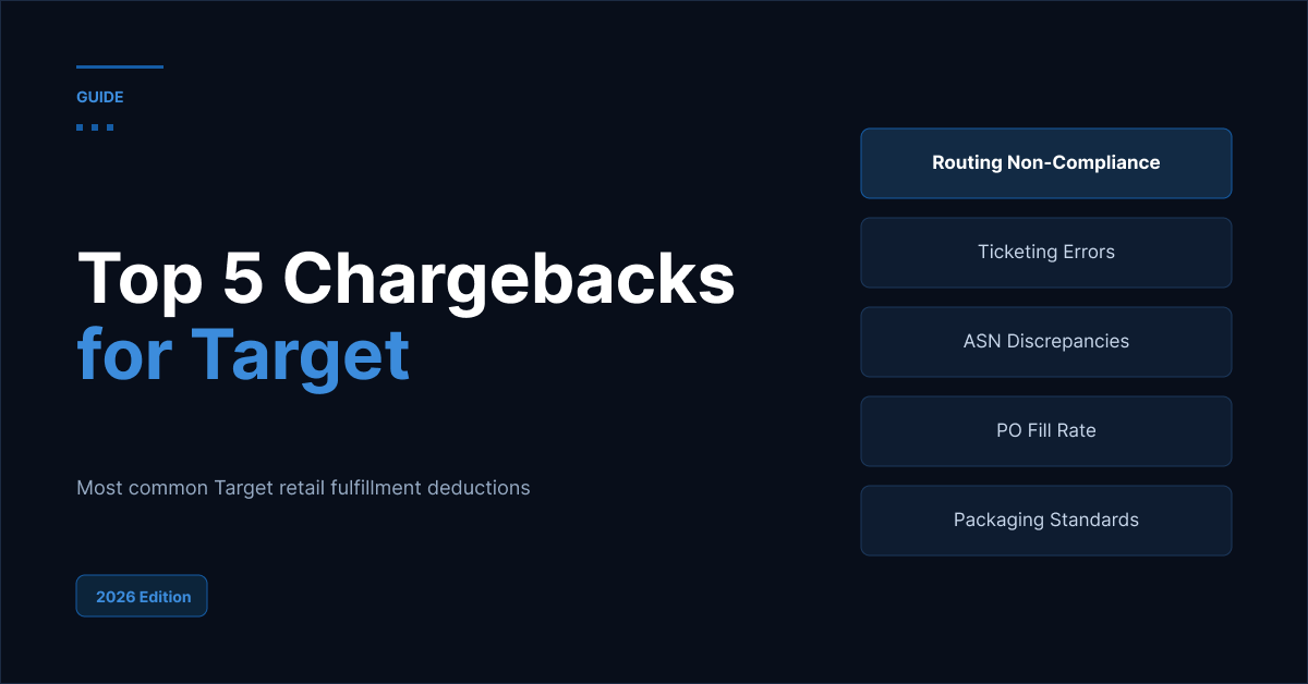 Target Retail Chargebacks Graphic